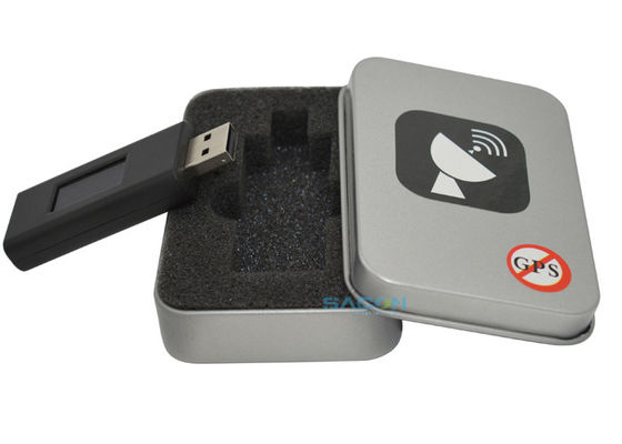 Thiết bị gây nhiễu GPS USB Disk với Anten Omni-Directional, Trọng lượng nhẹ 50g và Phạm vi gây nhiễu 3-10m