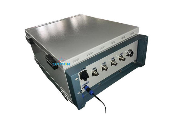 Máy gây nhiễu điện thoại di động công suất cao 400W chống nước IP65 có phần mềm giám sát cho nhà tù