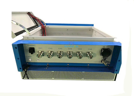 Máy gây nhiễu điện thoại di động công suất cao 400W chống nước IP65 có phần mềm giám sát cho nhà tù