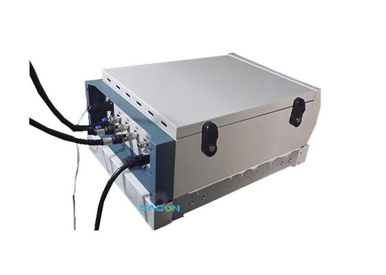 Máy nhiễu tín hiệu chống thấm nước 600W với phạm vi nhiễu 50-500M cho nhà tù và mỏ dầu