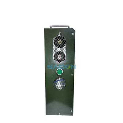 6 Ăng-ten 75W Phạm vi 100m Máy gây nhiễu tín hiệu điện thoại đeo vai có pin tích hợp