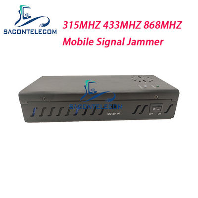 3 băng tần 100m 433mhz 868mhz Portable Signal Jammer 8000mAh