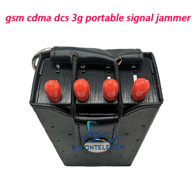 2W Portable Signal Jammer với 15m Range Blocks 2G 3G 4G tín hiệu điện thoại di động