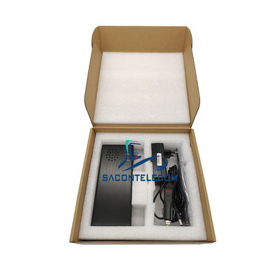 Máy nhiễu tín hiệu di động với pin 8000mAh 3 băng tần 315MHz 433MHz 868MHz và phạm vi 100m