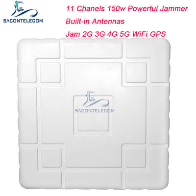 PVC 150w Máy nhiễu tín hiệu điện thoại di động 2G 3G 4G 5G 11 kênh