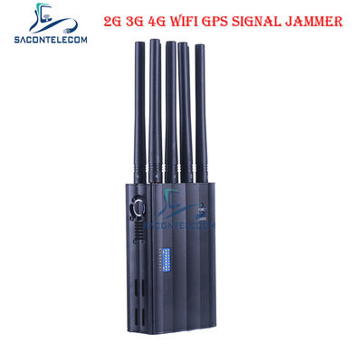 CDMA800 4000mAH Portable Signal Jammer DC12V GPS Wifi Signal Blocker