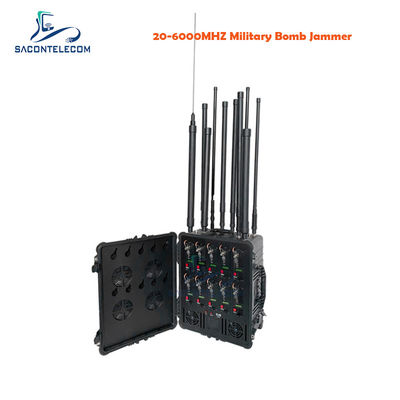 1350w Quân đội DDS Convoy Bom Jammer 20 băng tần 20-6000mhz