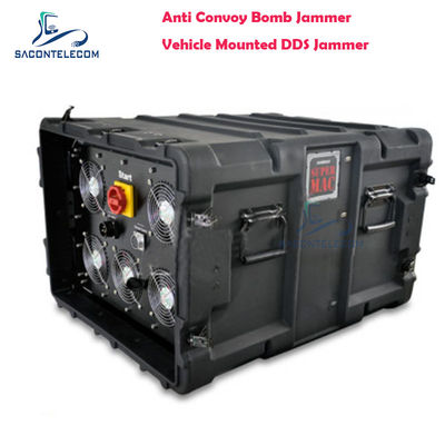 DDS Dụng cụ gây nhiễu bom đoàn xe với sức mạnh đầu ra 1000W 20-3GHz băng tần đầy đủ và phạm vi gây nhiễu 1km