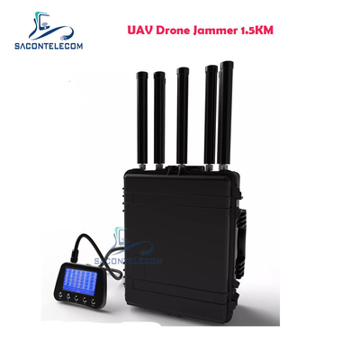 UAV không người lái chống nước IP55 1,5km Manpack tích hợp pin