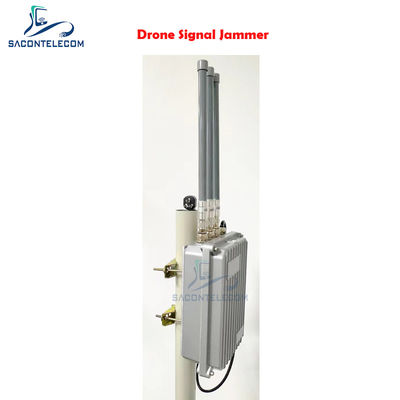 5kg ngoài trời Drone Jammer tín hiệu 25w 2.4G 5.8G Wifi GPS 500m khoảng cách