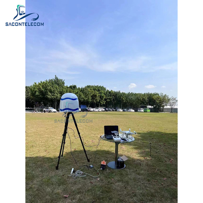 360 độ 3km khoảng cách UAV Signal Jammer Drone Detection Counter System