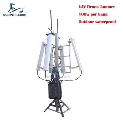 700W 3KM ngoài trời không thấm nước Drone Signal Jammer GPS Signal Jammer cho UAV