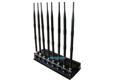 2.4G 5.8G Điện thoại di động tín hiệu Jammer 20 Watt Omni - ăng-ten hướng