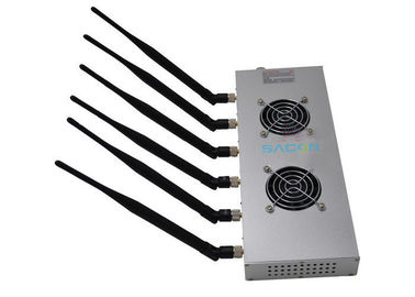 Wifi Bluetooth High Power Cell Phone Jammer 12w 6 Bands Cho Thư viện