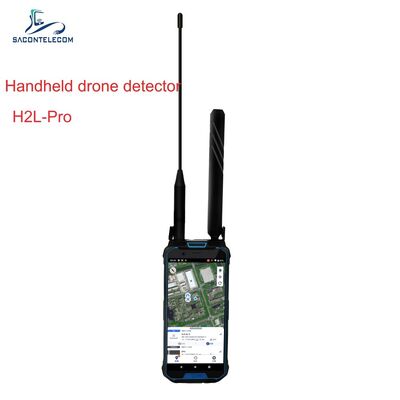 Máy phát hiện máy bay không người lái cầm tay với phạm vi tần số 100-6000MHz và khoảng cách phát hiện 3km để phát hiện FPV