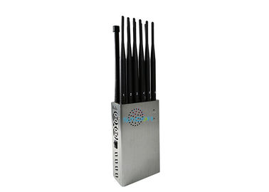 8.4W 12 ăng-ten thiết bị gây nhiễu tín hiệu điện thoại di động cầm tay 2.4G 5.8G