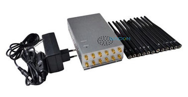 2dBi ăng-ten Đánh nhiễu tín hiệu di động 7.4V 10000mAh AC